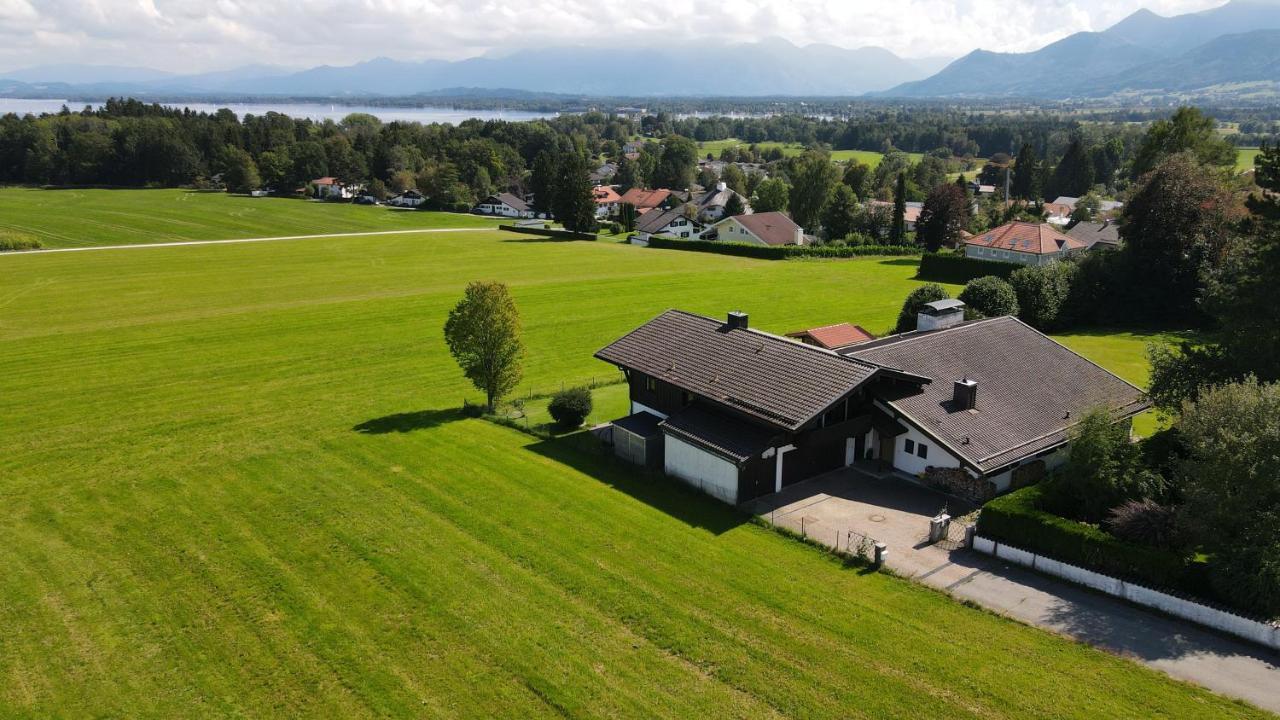 Schoenes Ferienhaus Am Herrenberg Prien am Chiemsee Exteriör bild
